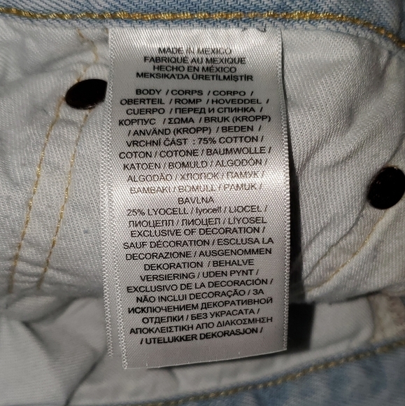 POLO Ralph Lauren The Avery Boyfriend Jeans Star Quilt Patchwork Pattern Size 26 - Picture 7 of 10